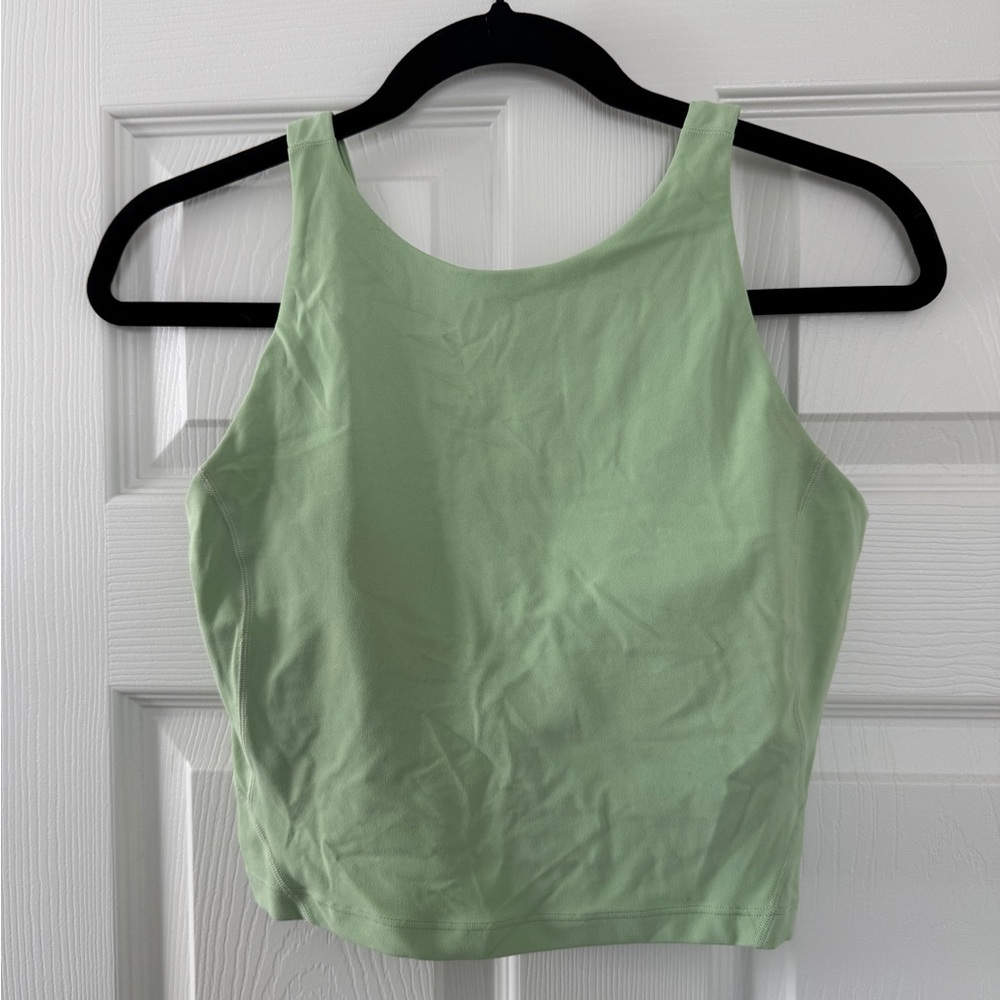 Lululemon Athletica Light Green Align Crop Top